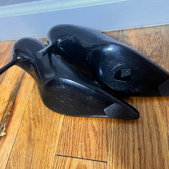 Chanel Vintage Pearl Straps Pointed Toe Pumps - Picture 4 of 6